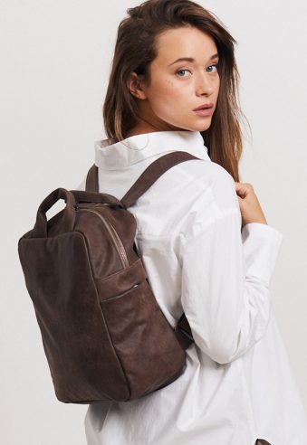 Alfa Leather Backpack