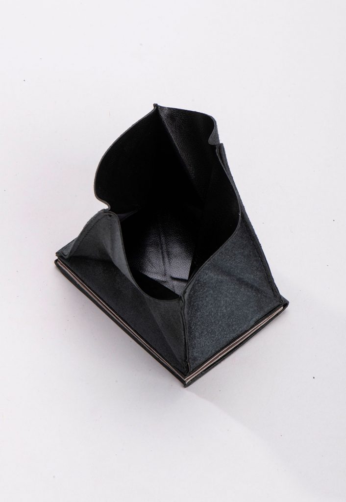 ארנק מתקפל – שחור בז'