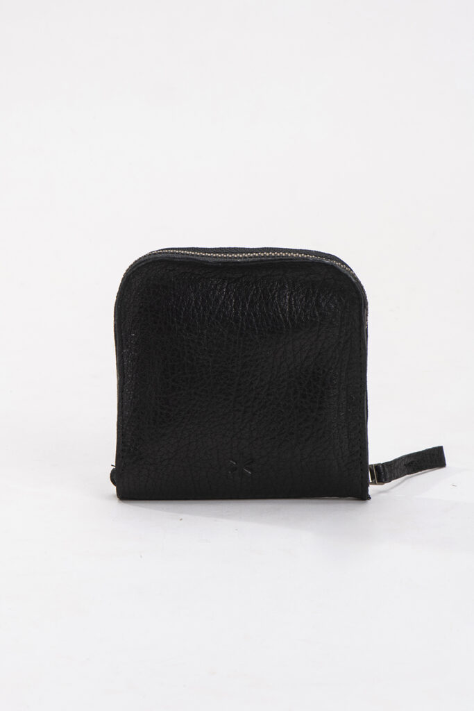 בריק S – ארנק עור קטן – שחור