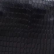 ליידי D – תיק עור – שחור קרוקו