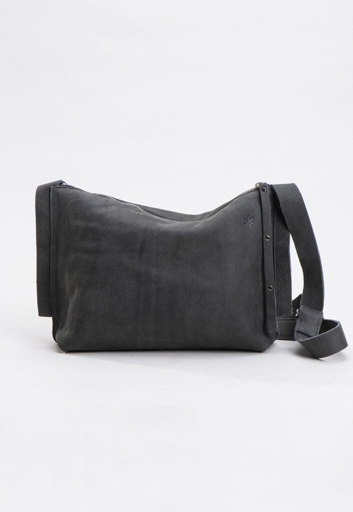 ניט קרוס M – תיק אלכסון – אפור ערפל