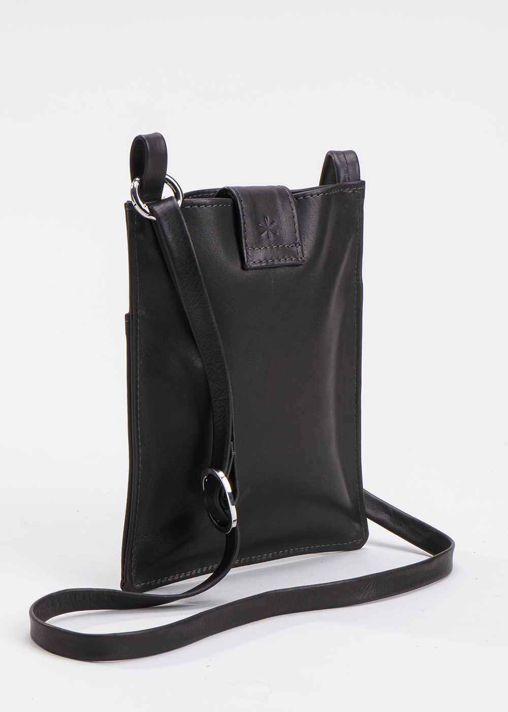 תיקווה – תיק עור אלכסון – חום כהה