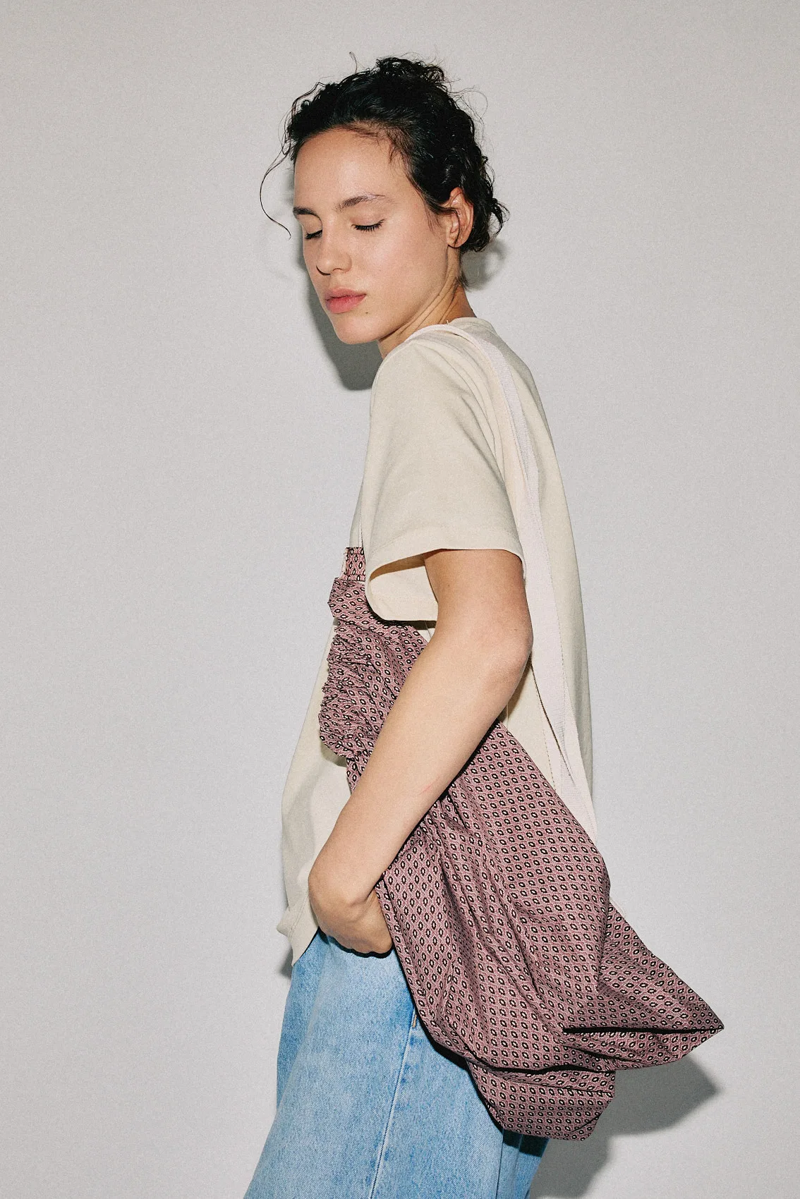 לה בל שק – תיק גב ואלכסון טבעוני – גרוב