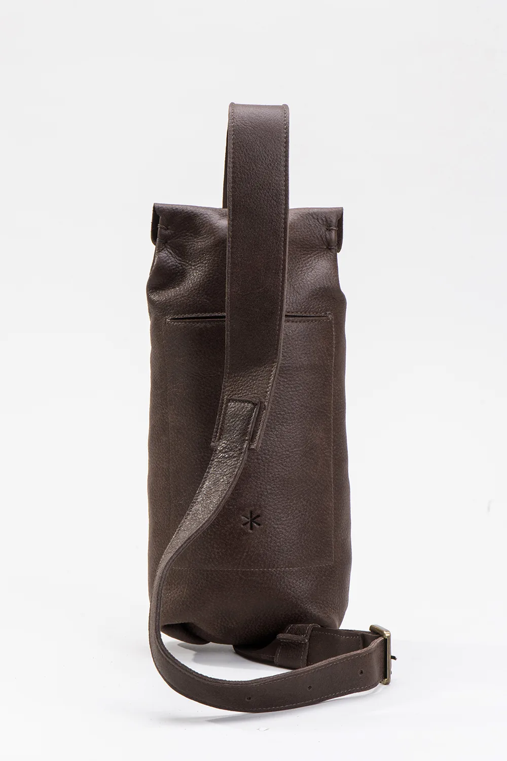 Raz Cross Leather Bag – Brown