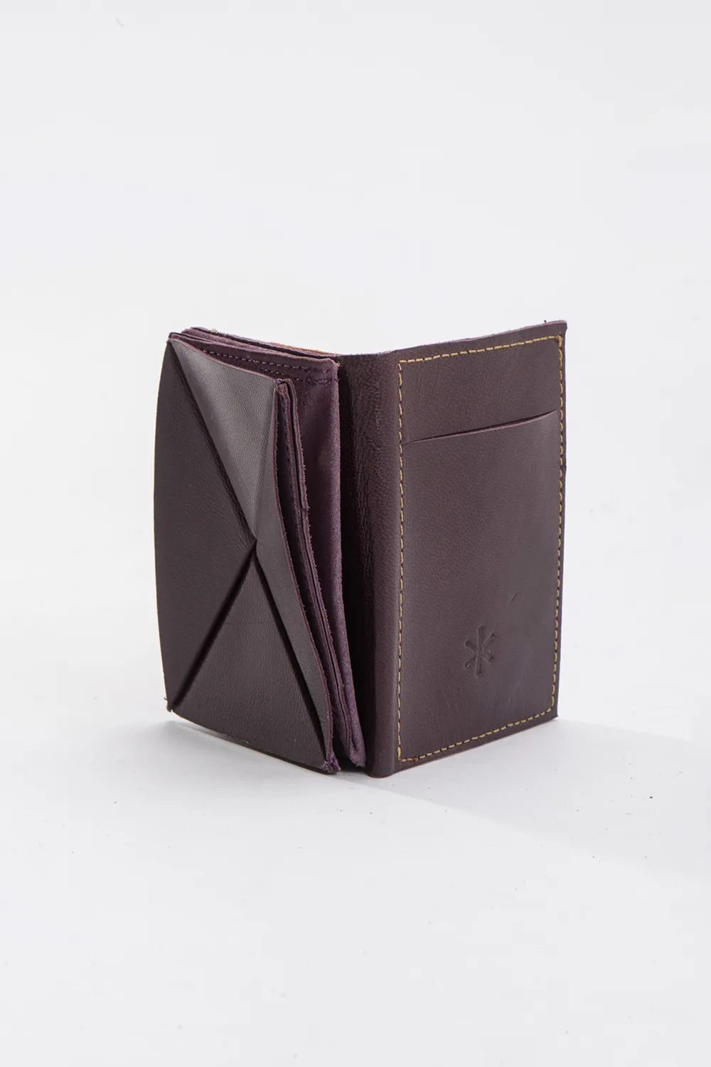 ארנק מתקפל – חציל עם כתום