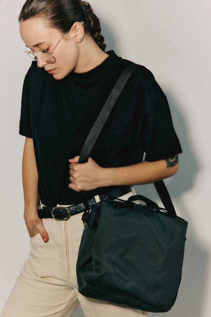 Pie – Cross Vegan Bag – Dark Gray