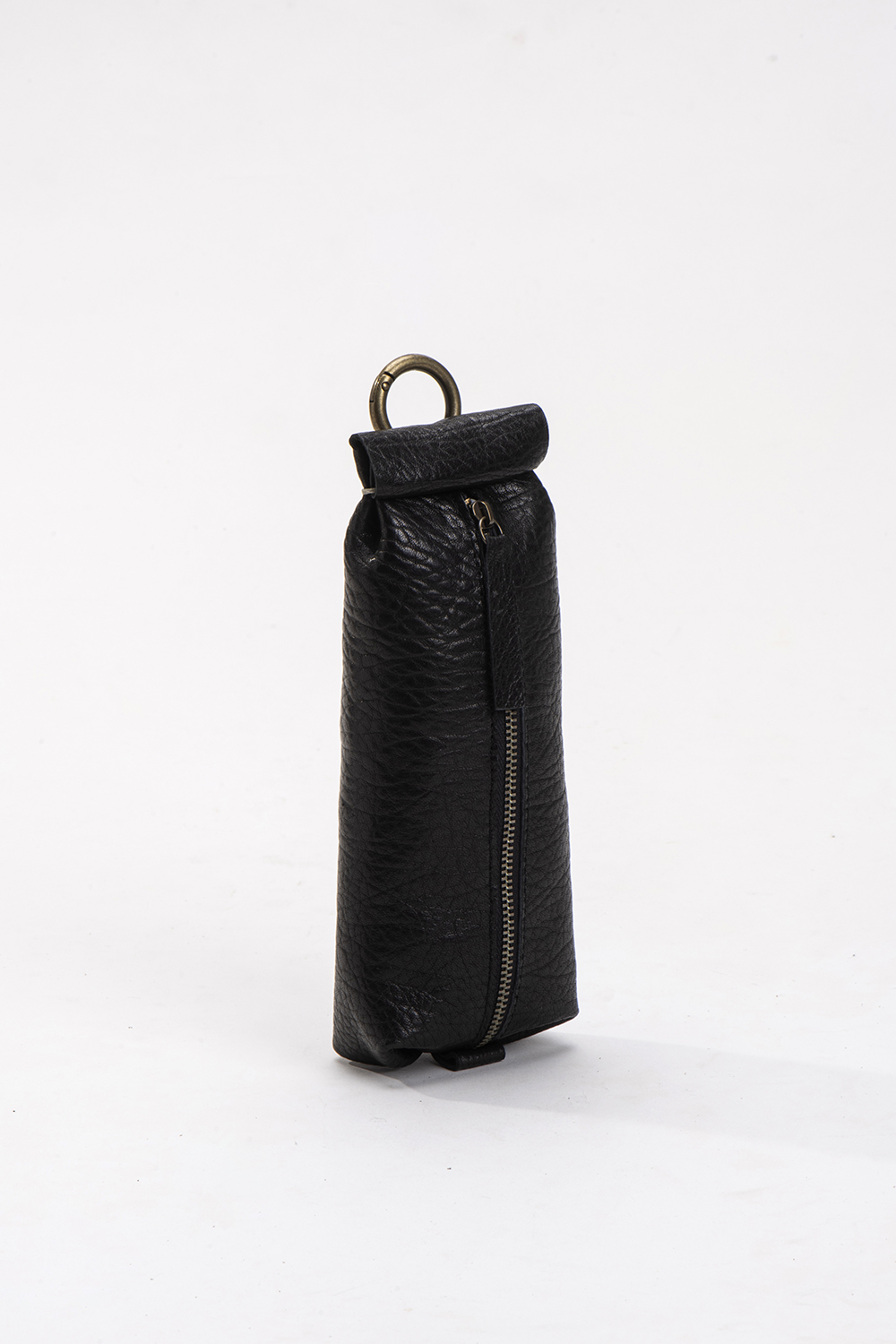 כיס טיפה – נרתיק עור – שחור