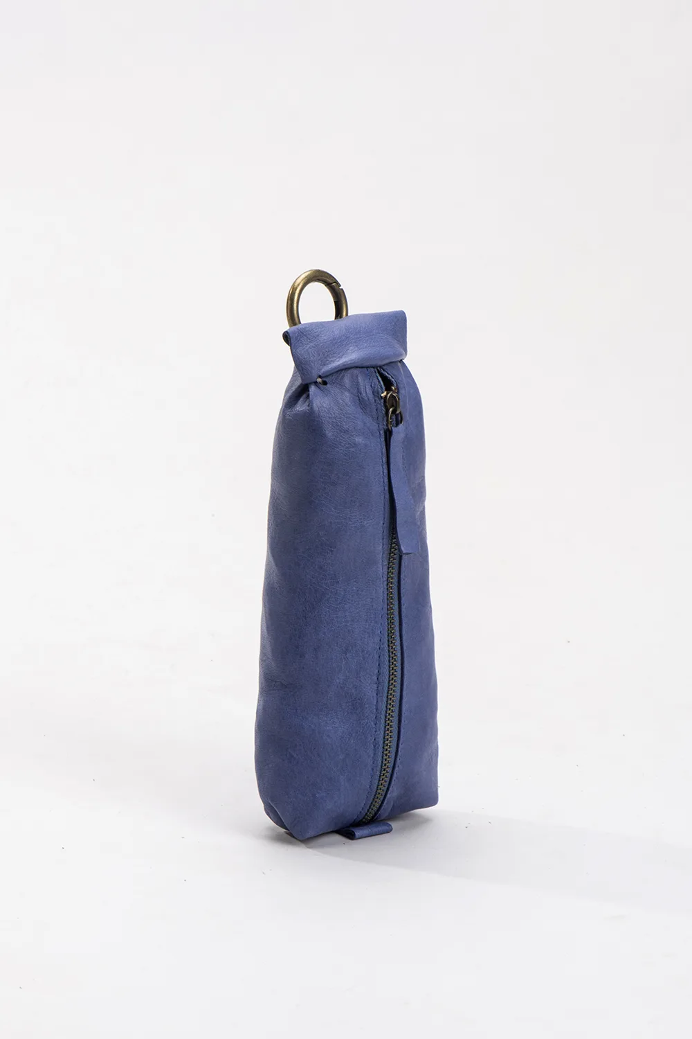 כיס טבעת – נרתיק עור – כחול