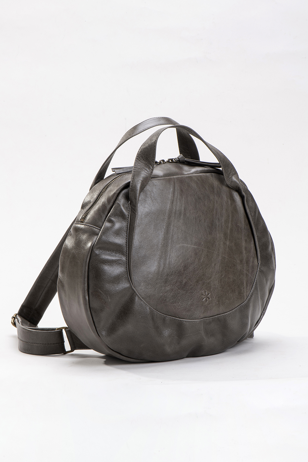 טיפה – תיק גב עור – זית S