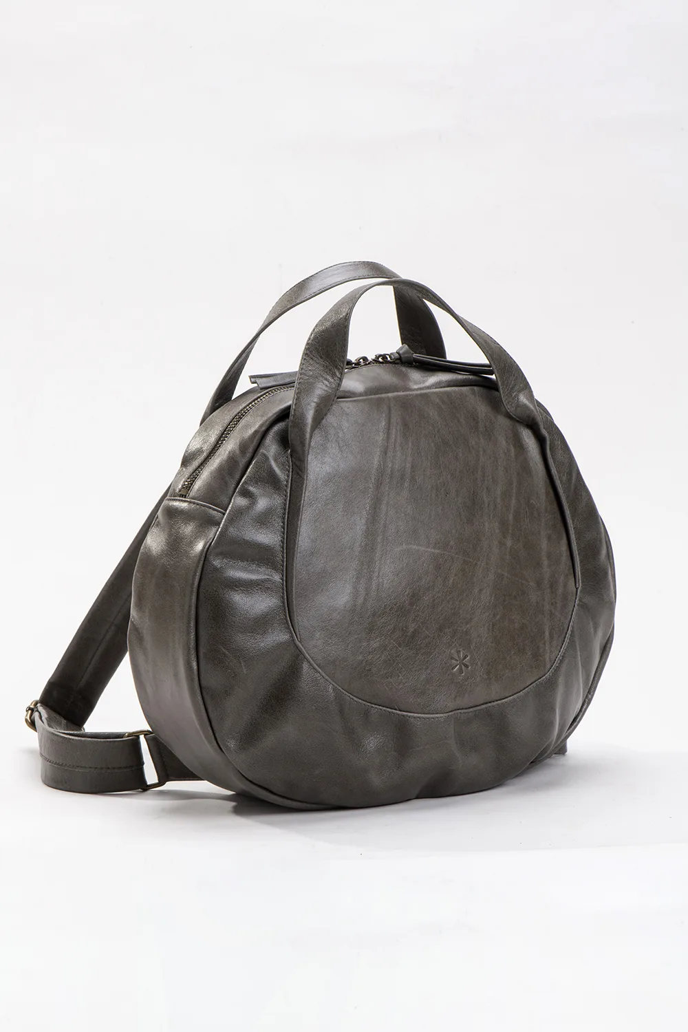 טיפה – תיק גב עור – זית S