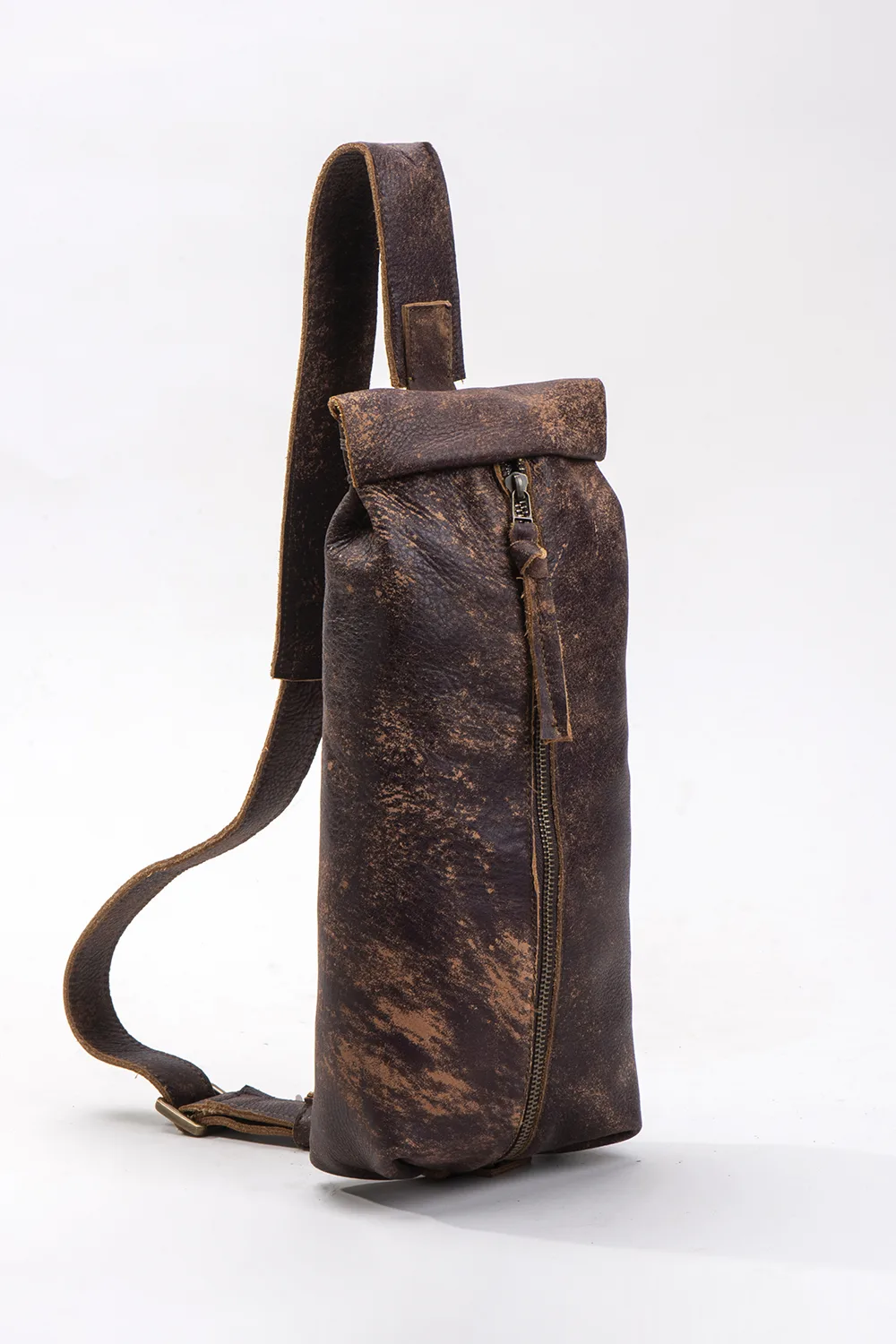 Raz Cross Leather Bag – Africa