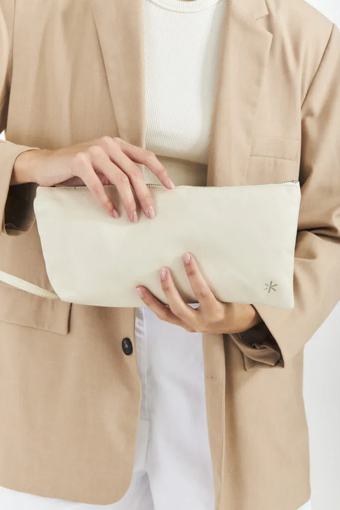 טרפז – קלאץ – לבן L