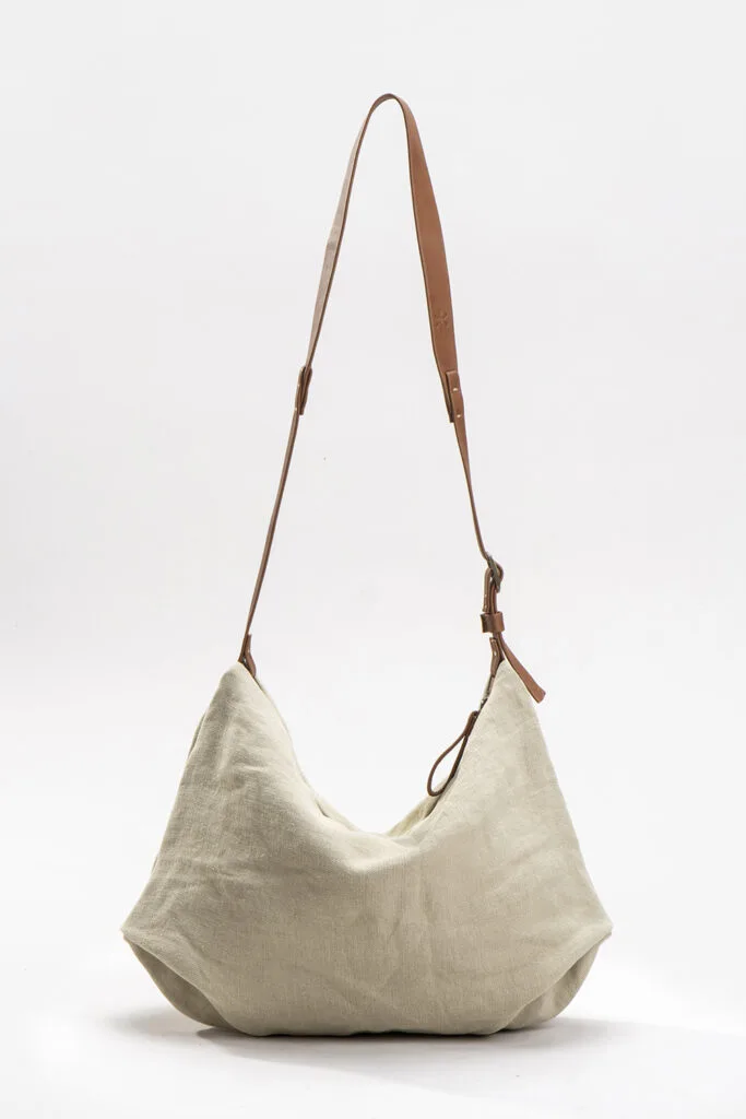 Sigma – Cross and Shoulder Bag – Natural